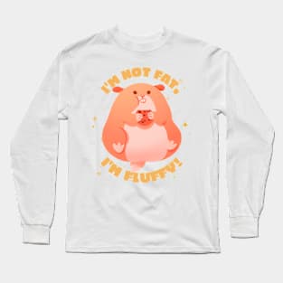 Fluffy hamster Long Sleeve T-Shirt